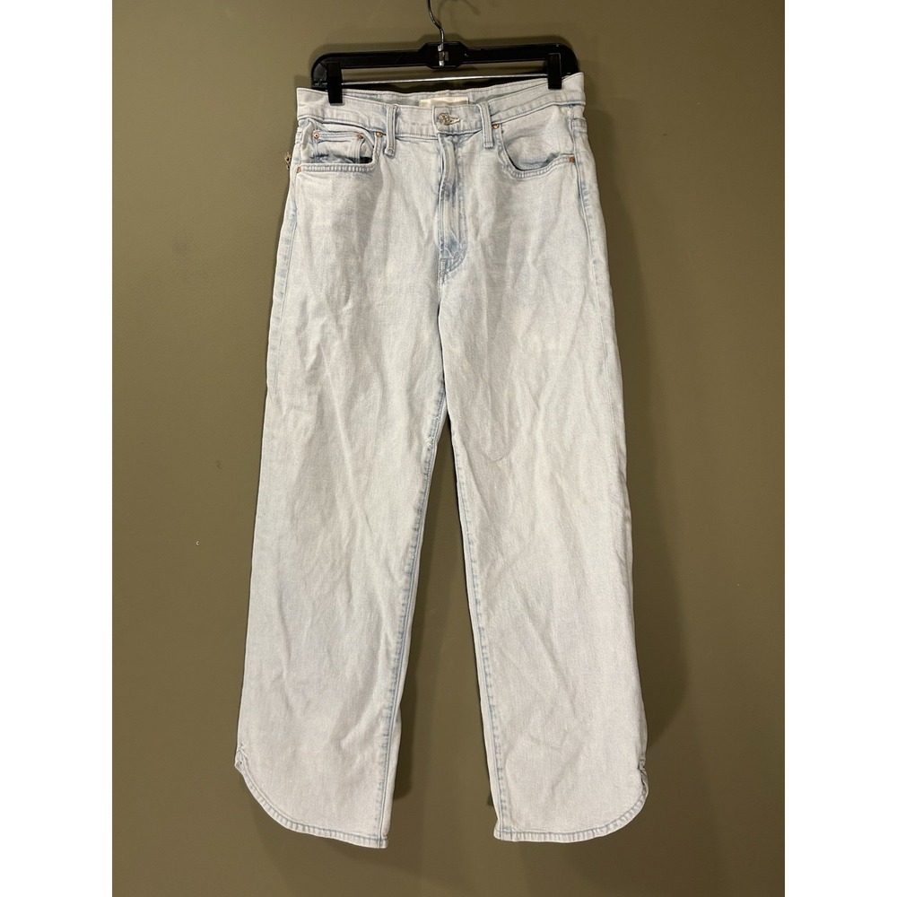 Mother Superior Jeans Rambler Zip Matinee Ankle Women Sz 30 (32x27) I Do Declare
